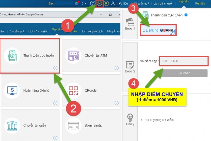 Nhập điểm